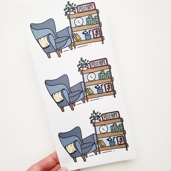 LB079 STICKERS Custom Poshmark Stickers POSH HOME Personalizable Shipping Supply - Picture 4 of 9